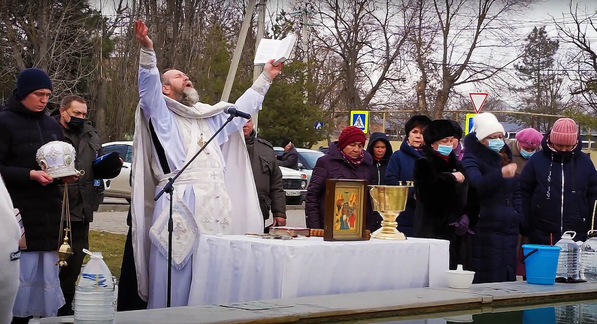 Храм становойтколодезь фото с праздника крещение